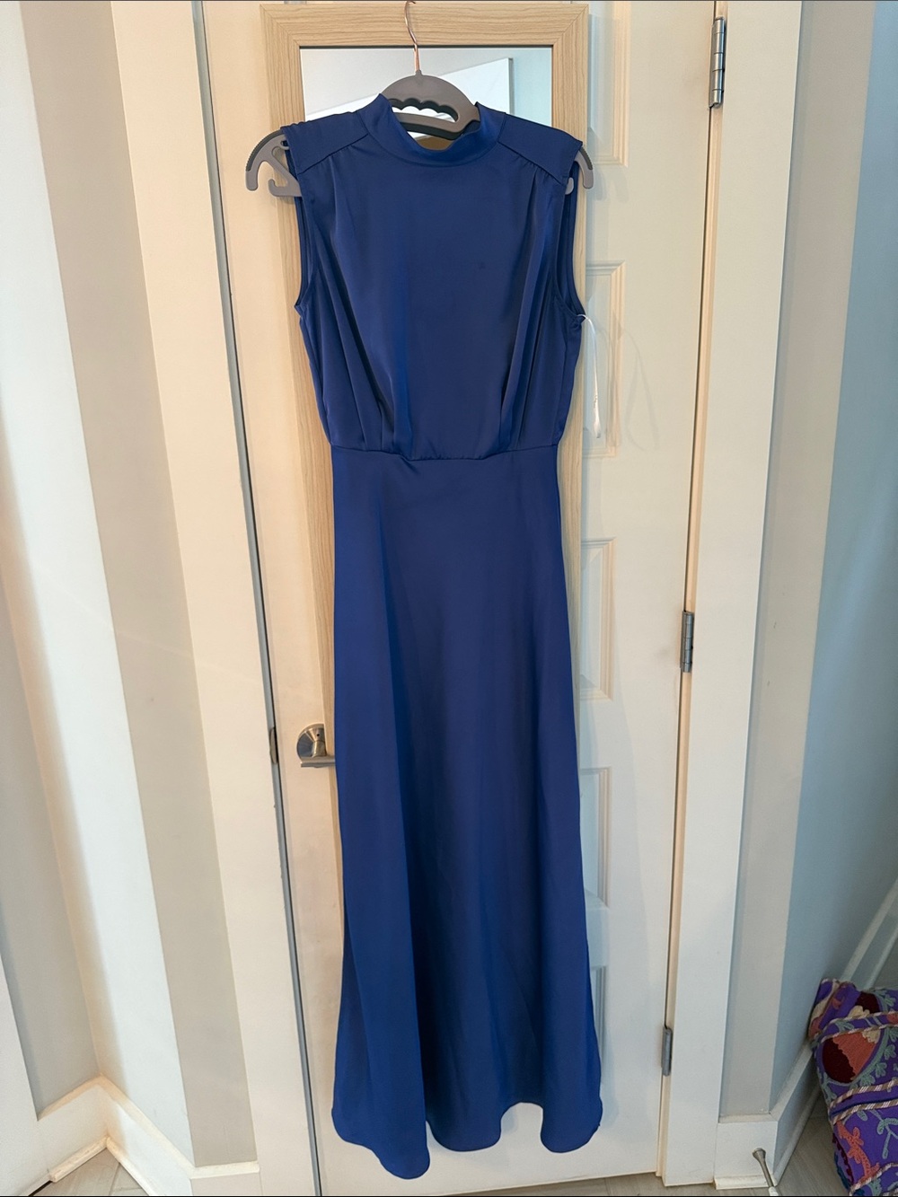 Blue maxi dress